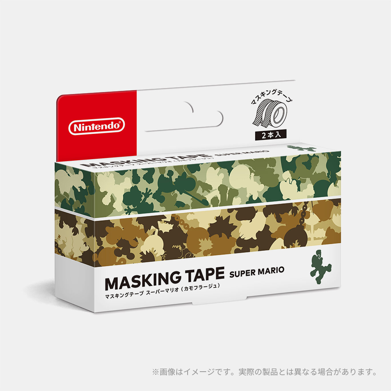 マスキングテープ スーパーマリオ カモフラージュ My Nintendo Store マイニンテンドーストア