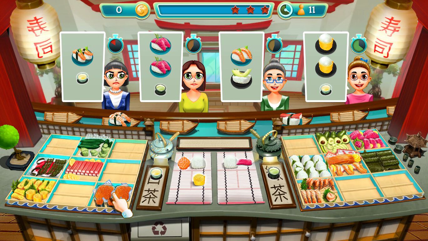 Cooking Arena: Sushi Time! (DLC#7)