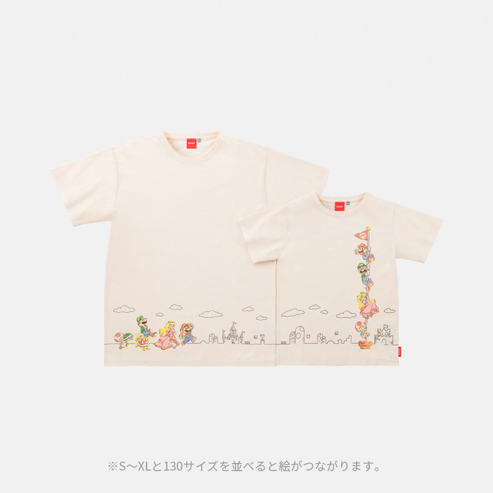 Ｔシャツ スーパーマリオファミリーライフ A 【Nintendo TOKYO/OSAKA