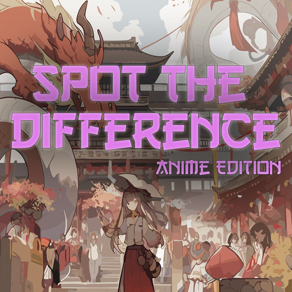 Spot The Difference Anime Edition