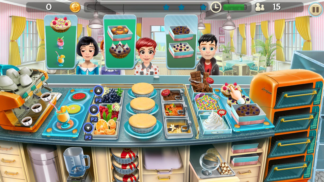 Sweet Bakery Tycoon Couch Co-op Edition