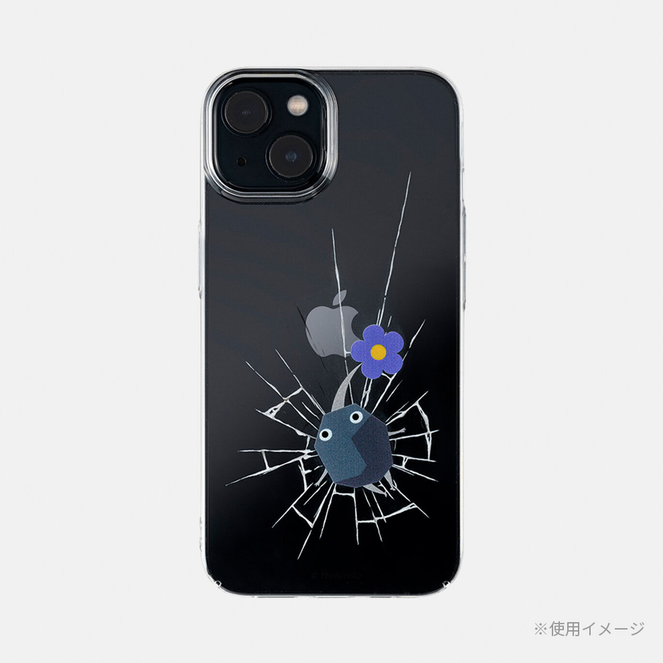 スマホカバー 体が硬い岩ピクミン iPhone 14/13 対応 PIKMIN【Nintendo TOKYO/OSAKA取り扱い商品】