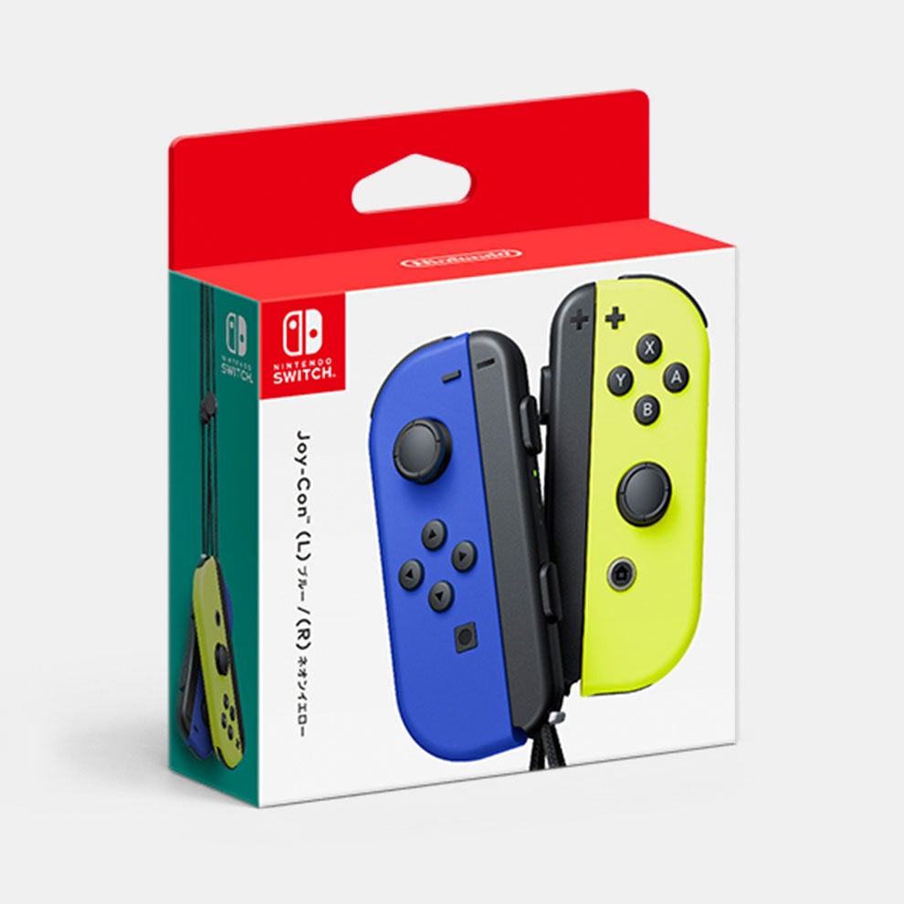 今月限定／特別大特価 Nintendo Switch Joy-Con L ネオンブルー R