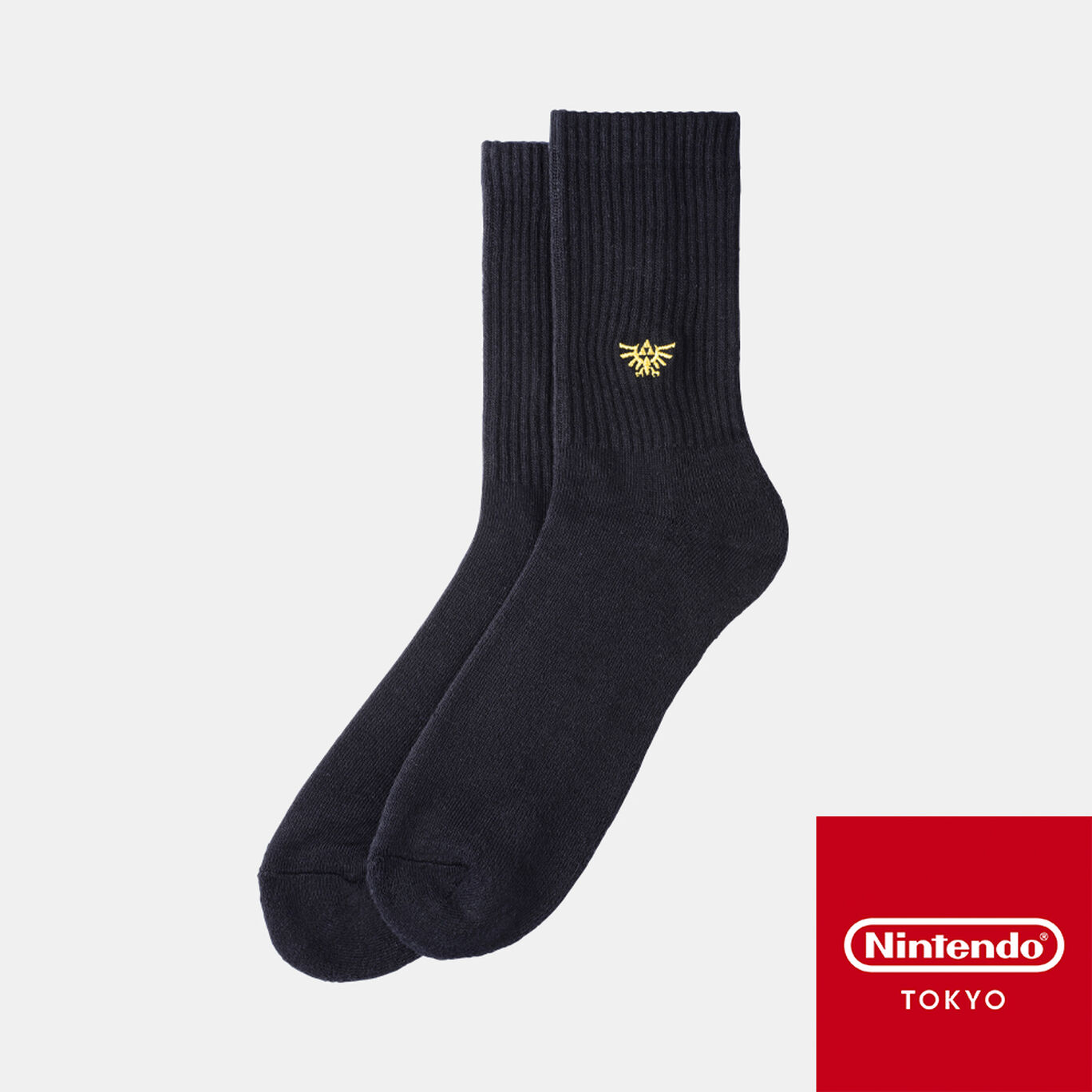 靴下 ハイラルの紋章 ブラック ゼルダの伝説 Nintendo Tokyo取り扱い商品 My Nintendo Store マイニンテンドーストア