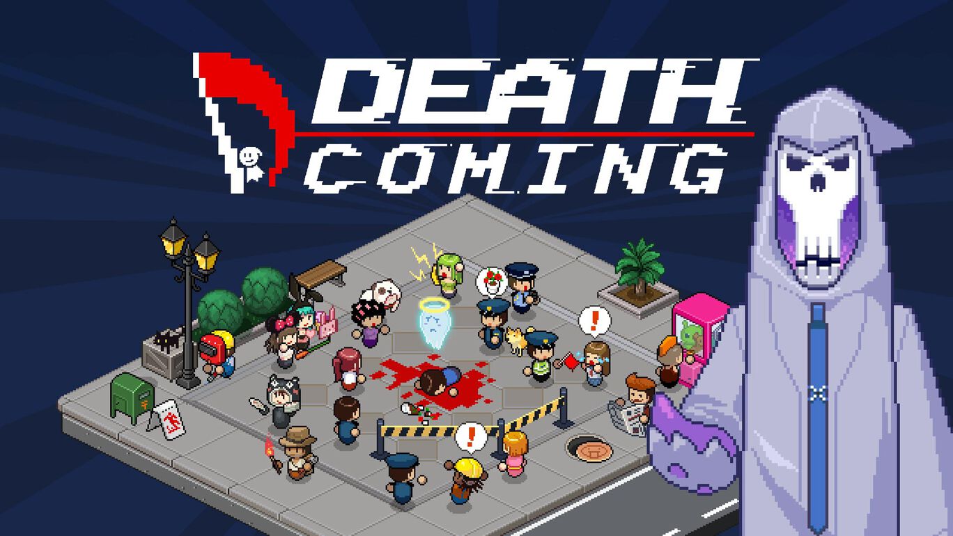 Epic games death. Death coming. Игра Death coming. Epic игры головоломки.