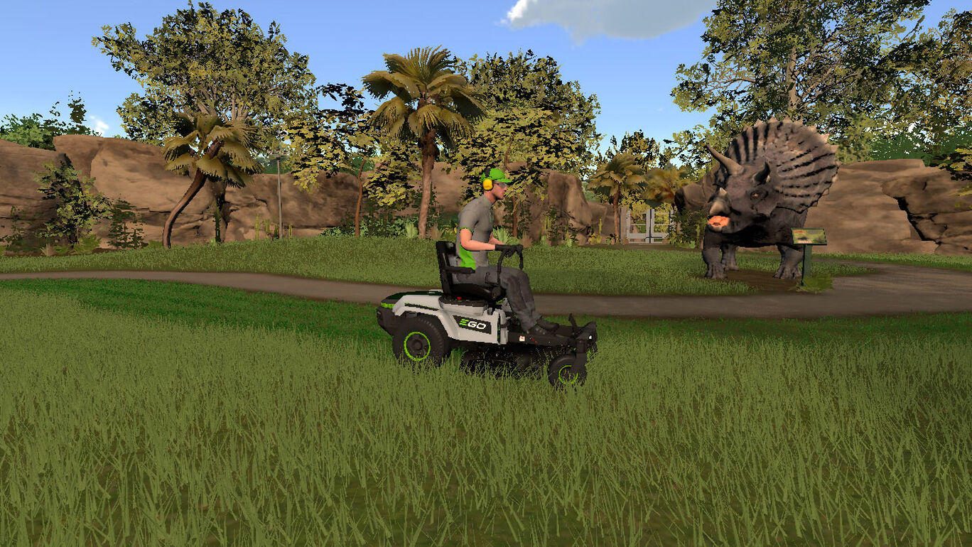 Lawn Mowing Simulator - Dino Safari DLC