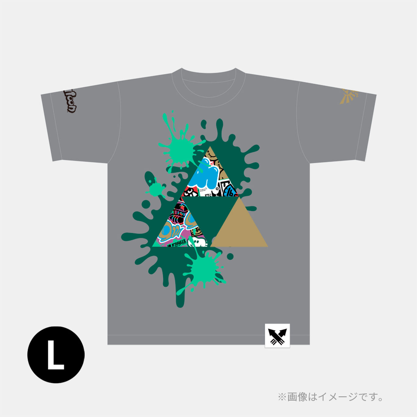 スプラトゥーン3 フェスTシャツ 勇気 L