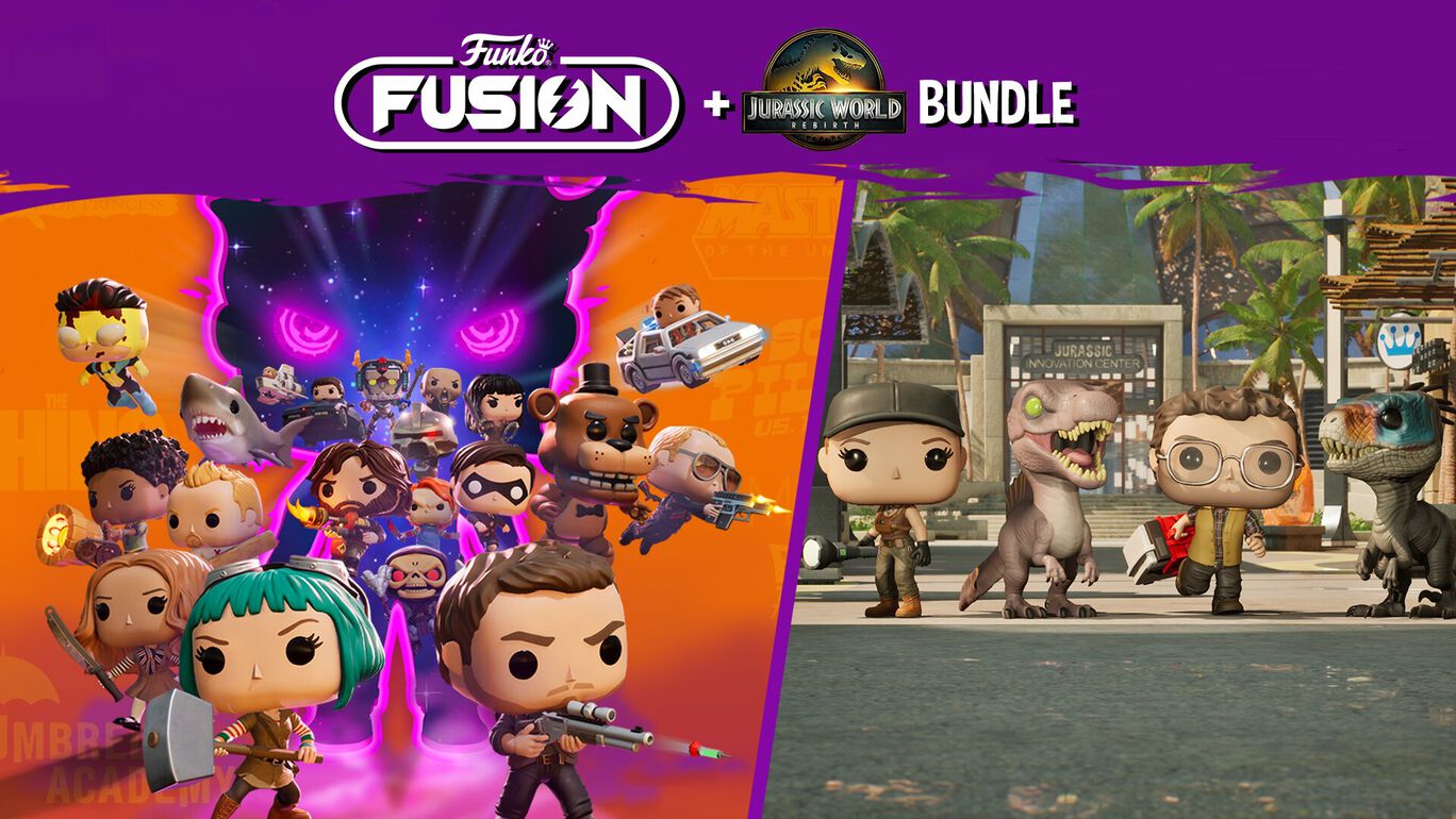 Funko Fusion and Jurassic World Rebirth DLC Bundle