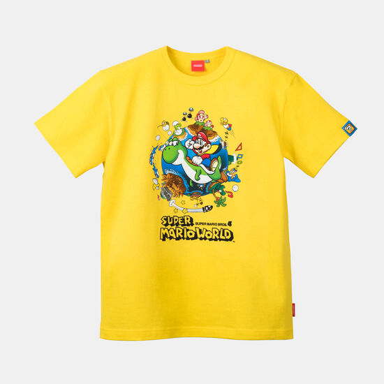Tシャツ スーパーマリオワールド 【Nintendo TOKYO取り扱い商品】