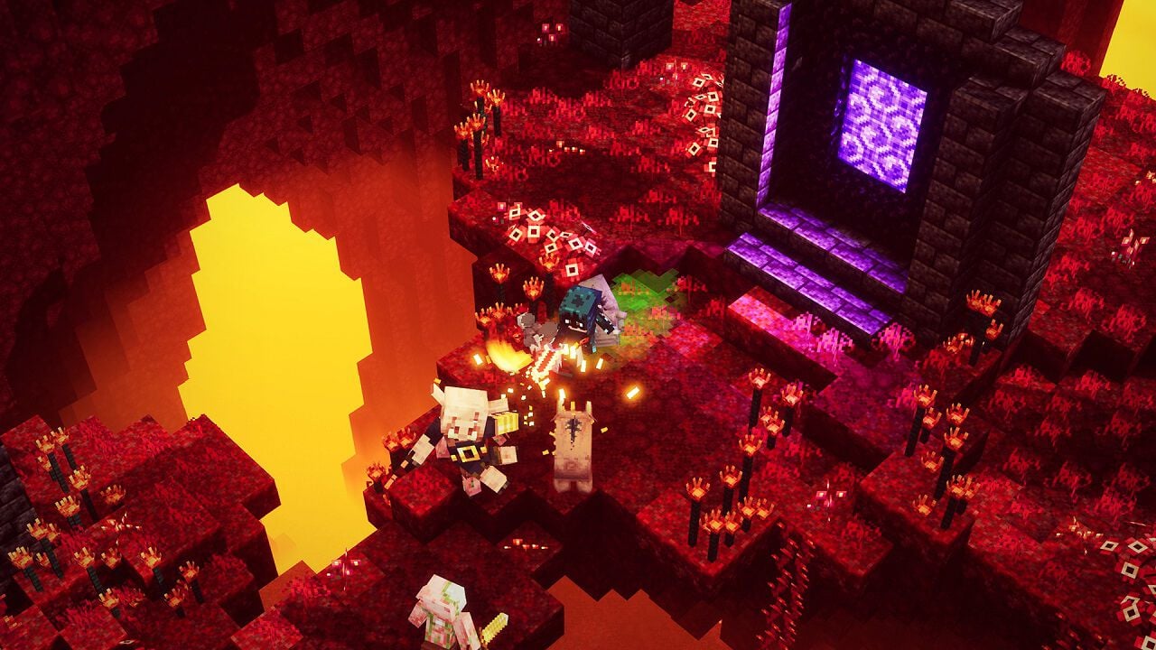 Minecraft Dungeons: Flames of the Nether (ネザーの炎) | My ...
