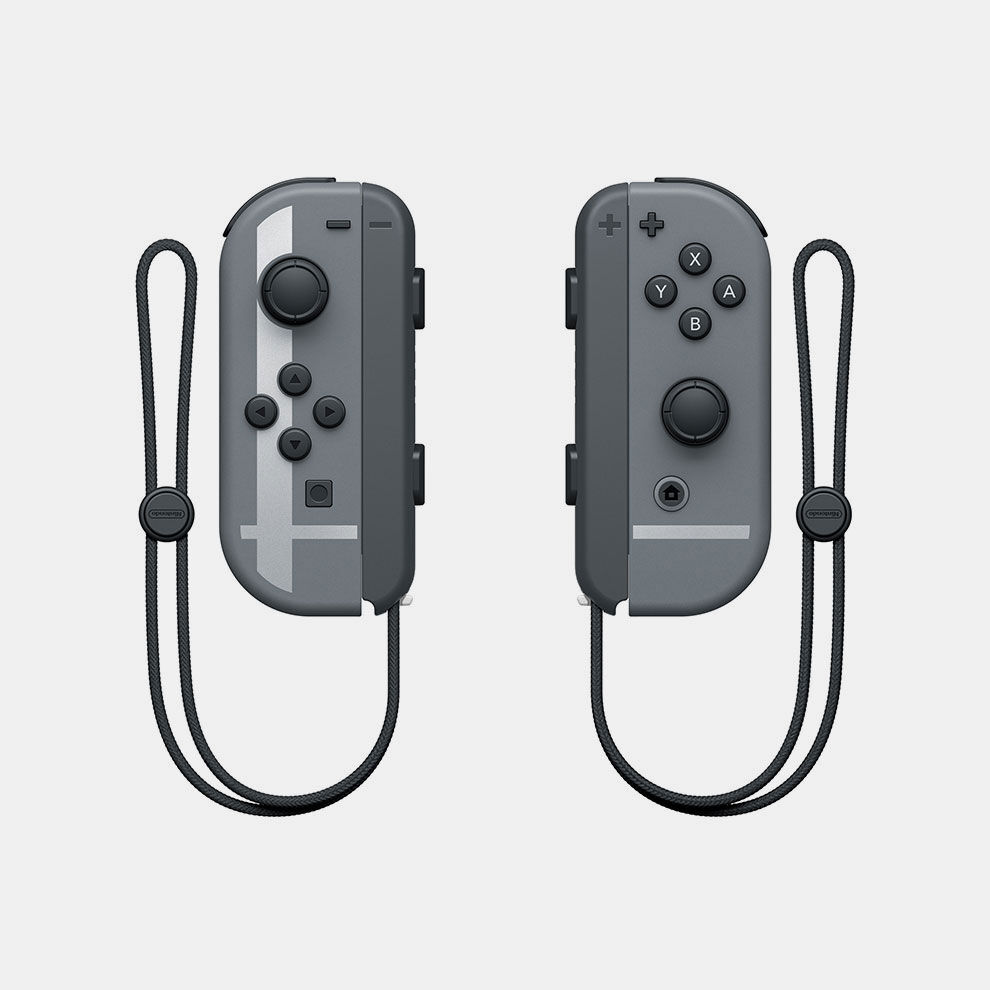 Nintendo Switch Joy-Con グレー&スマブラソフト付き www