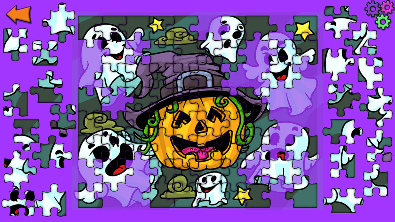 Halloween Jigsaw Puzzles 子供と幼児のためのハロウィーンのジグソーパズルゲーム ダウンロード版 My Nintendo Store マイニンテンドーストア