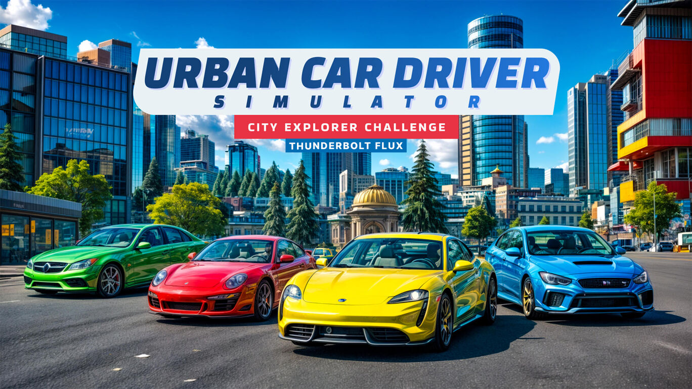 Urban Car Driver Simulator: City Explorer Challenge – Thunderbolt Flux