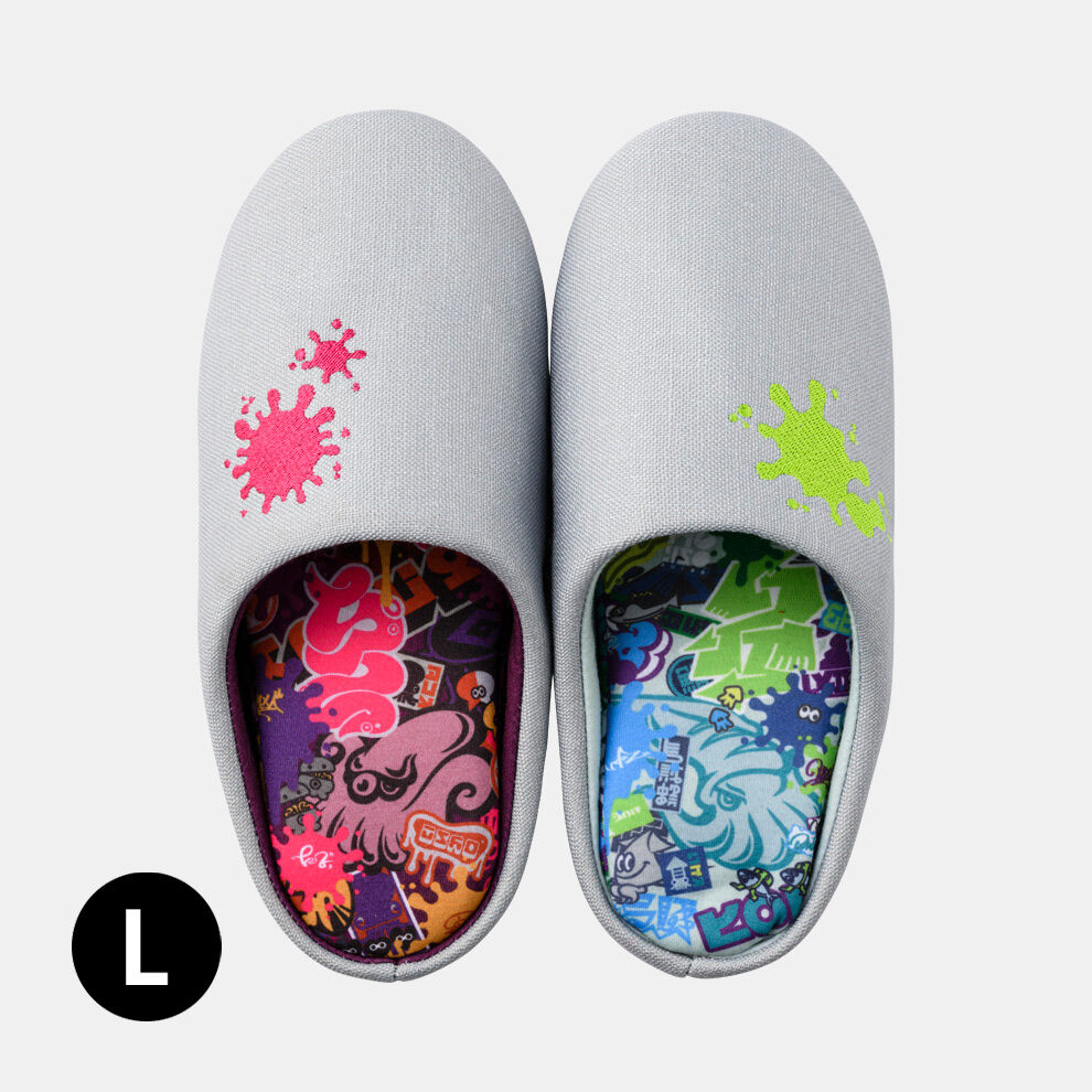 ルームシューズ SQUID or OCTO Splatoon【Nintendo TOKYO取り扱い商品