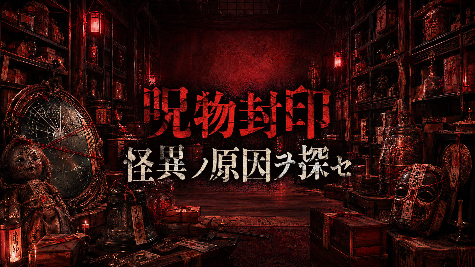 呪物封印 怪異ノ原因ヲ探セ