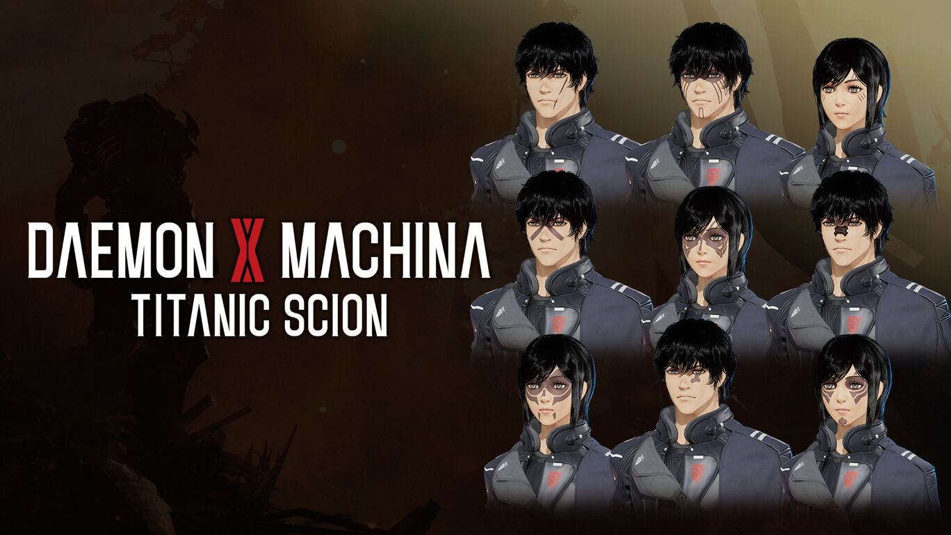 デモンエクスマキナ タイタニックサイオン キャラクターエディットセット3