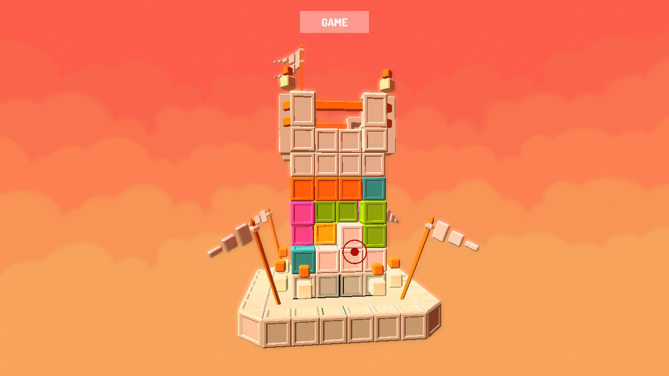 Fortress Building Puzzle - Galaxy Cube Tower  Simulator Game