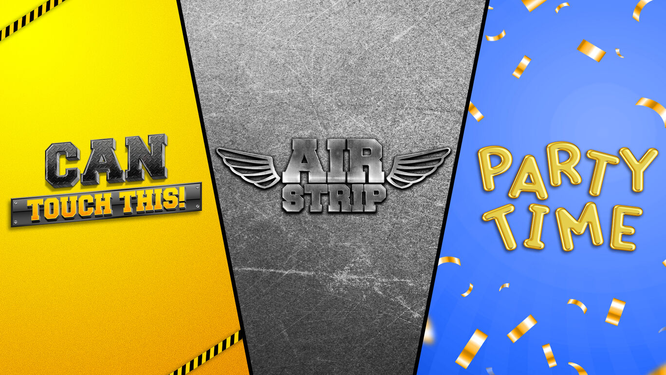 Airstrip DLC, Can Touch This DLC and Party Time DLC Bundle