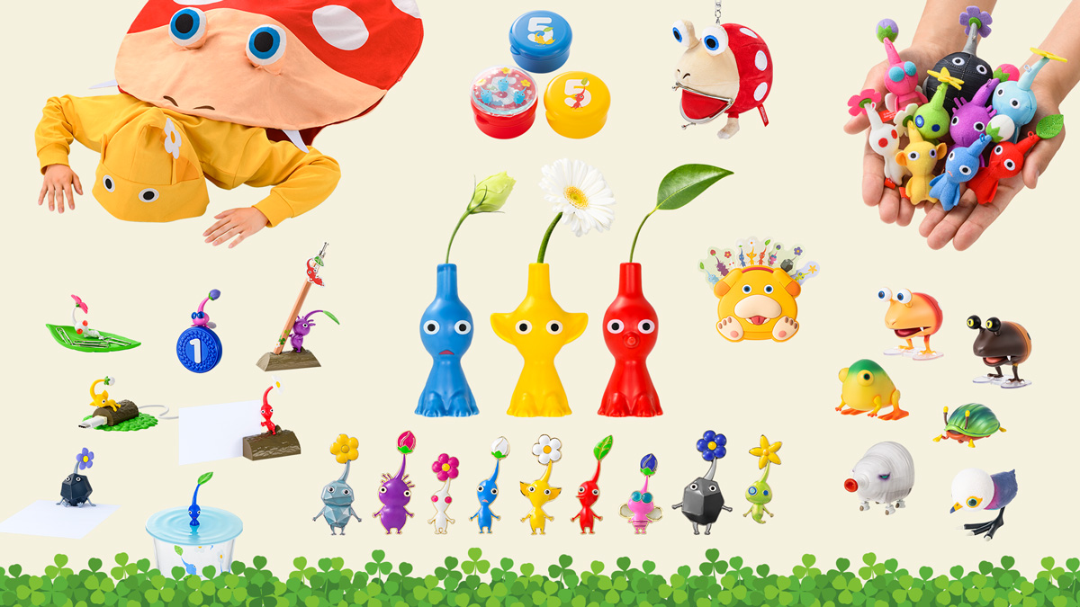 任天堂ピクミングッズ ピクミン キーホルダー ぬいぐるみ ピクミン PIKMIN マスコット キーホルダー8個セット Nintendo