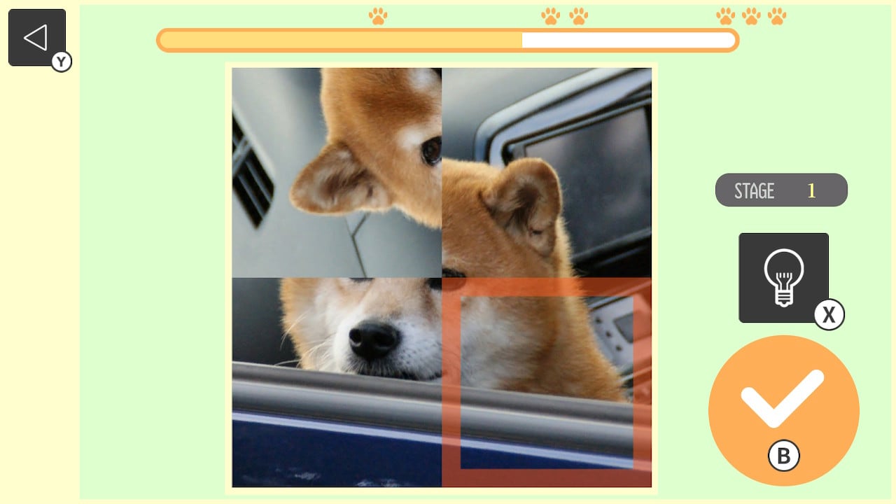 脳トレ！くるくるわんこパズルーゲームで癒される！もふもふ回転パズルー