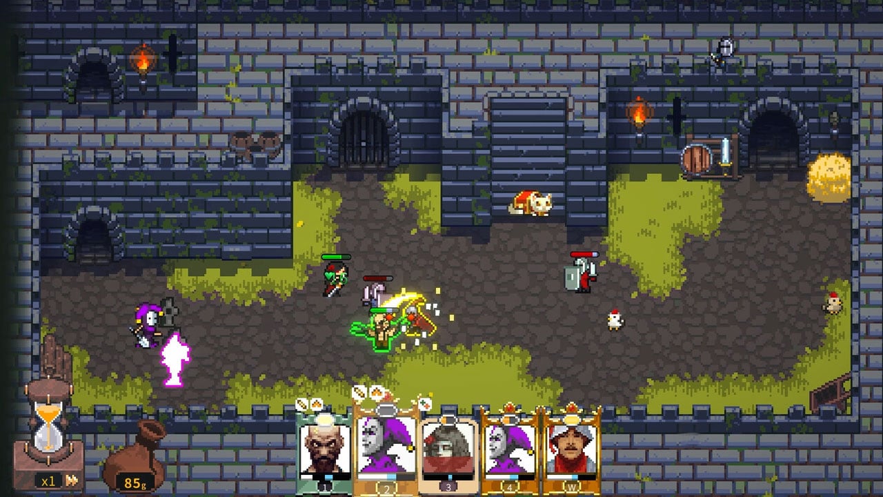 勇者の終盤：オートバトル