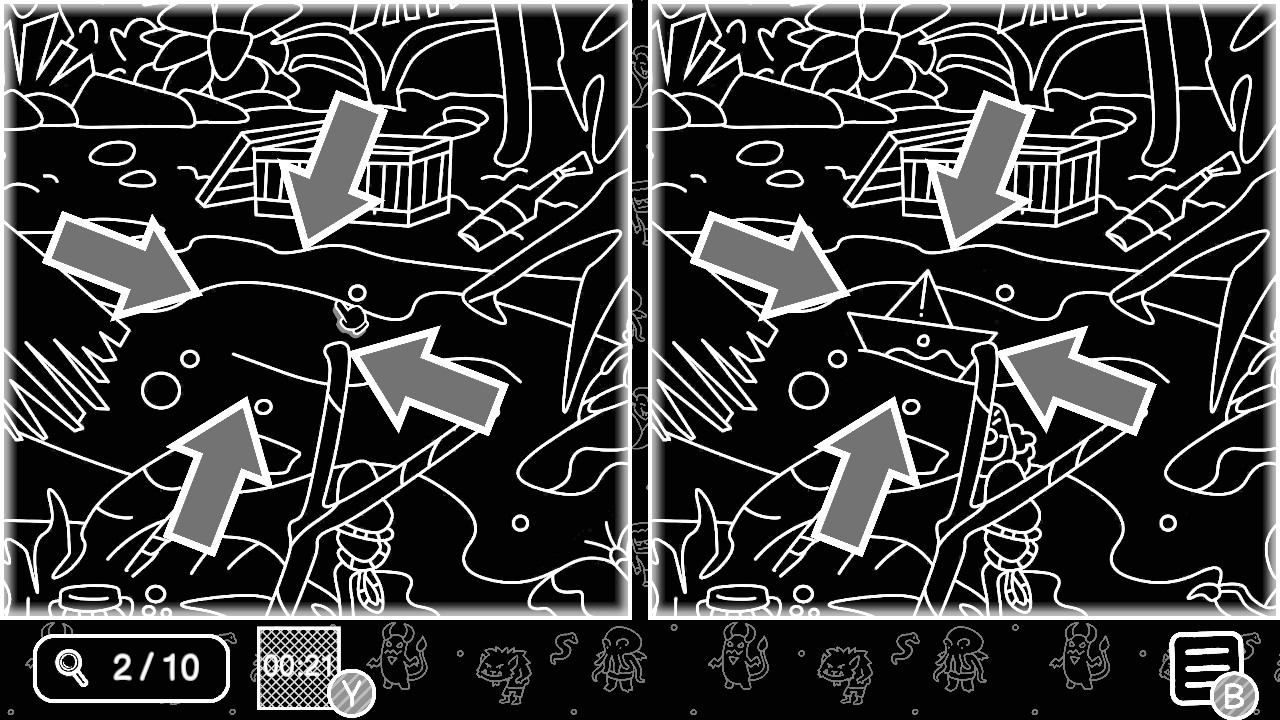 間違い探しの達人：モンスターセレクション (There's No Differences: Monsters)