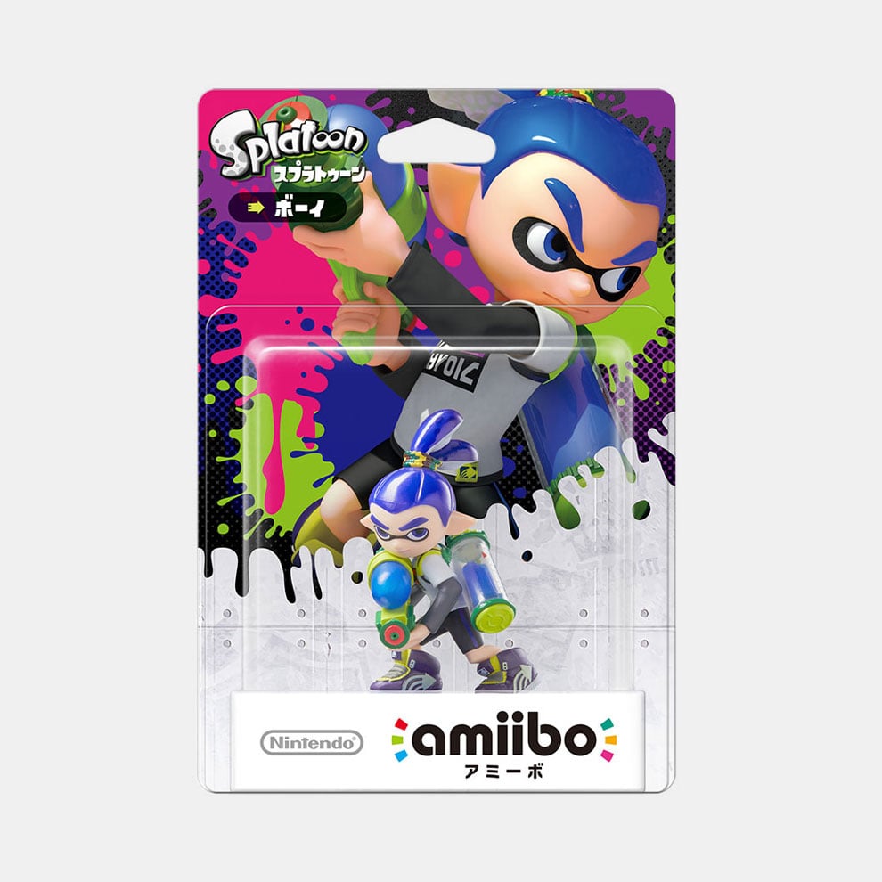 【2015年発売】amiibo ボーイ（スプラトゥーンシリーズ）