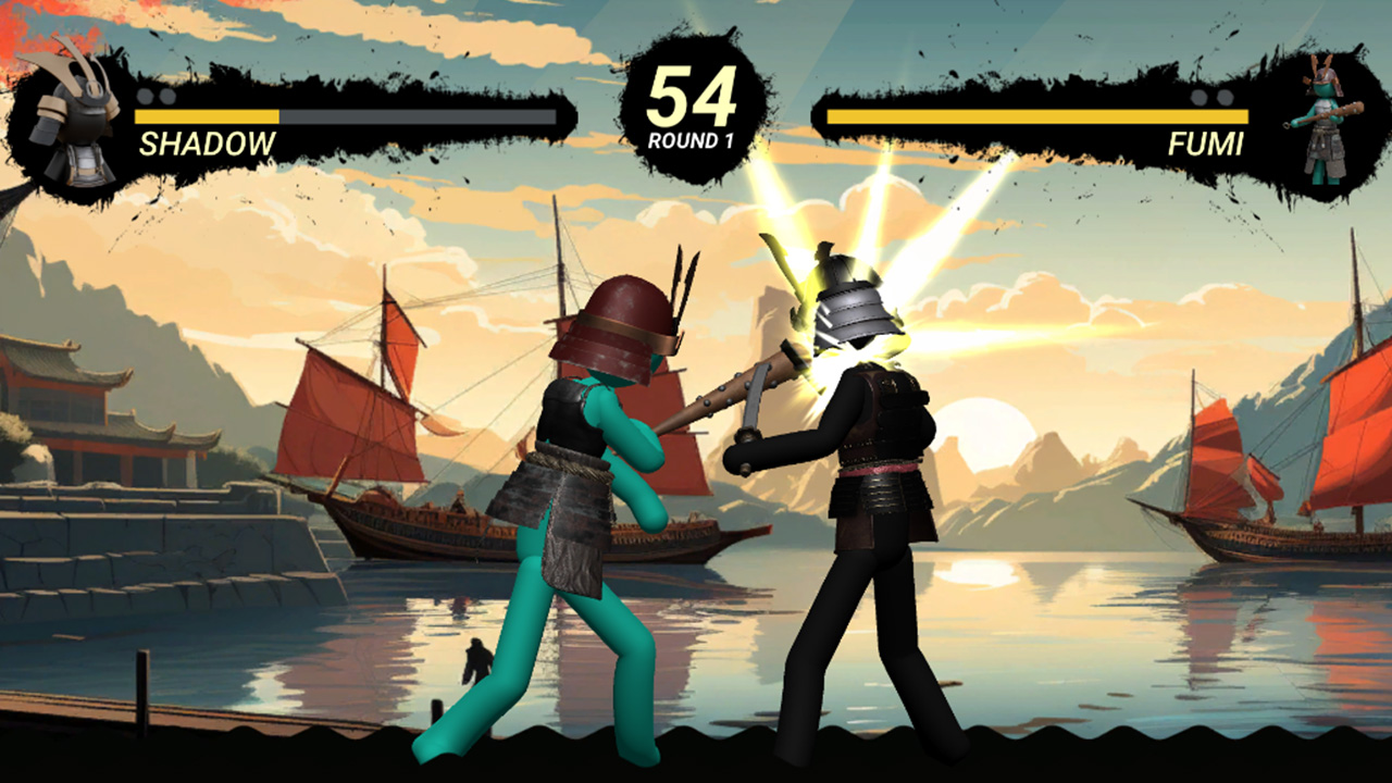 Samurai Katana Rampage Stickman Saga