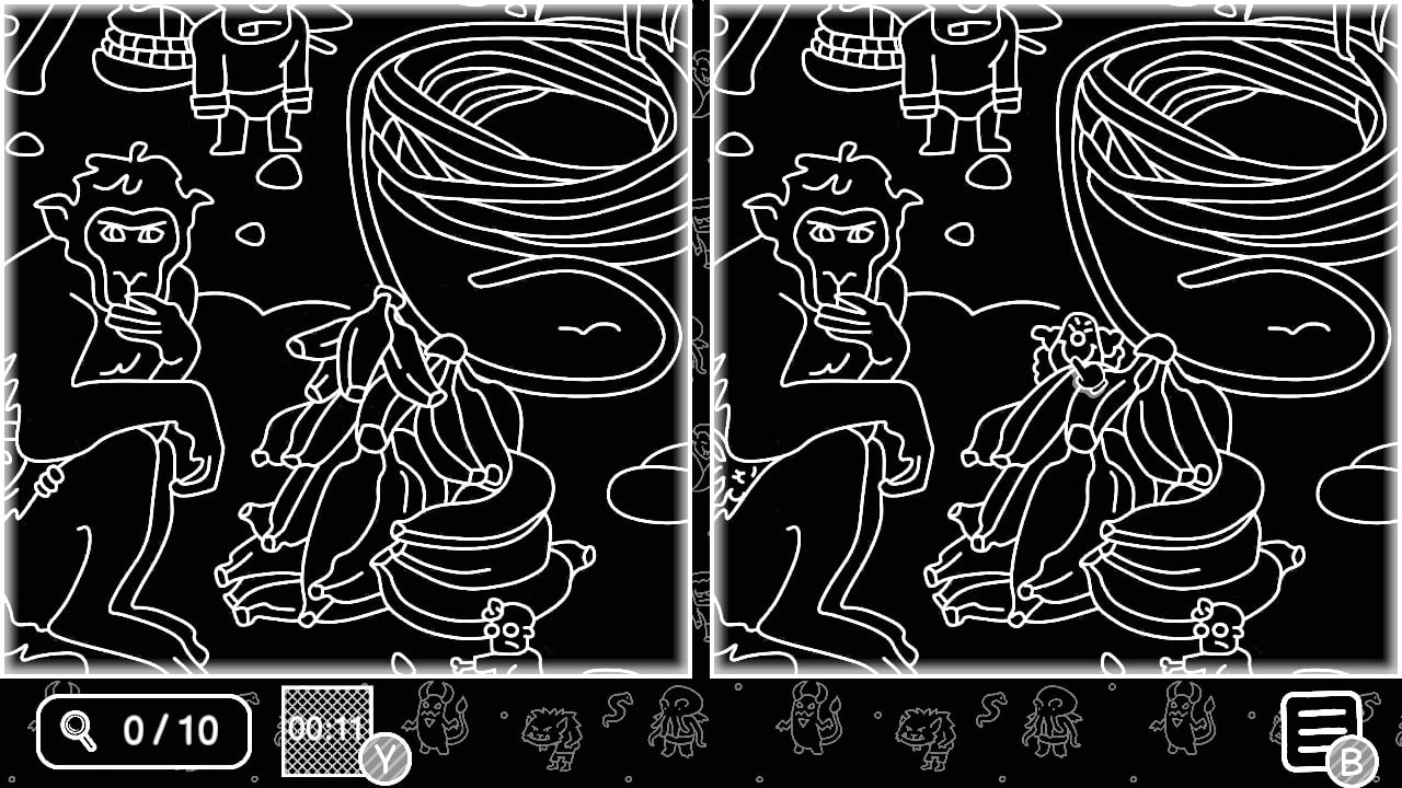 間違い探しの達人：モンスターセレクション (There's No Differences: Monsters)