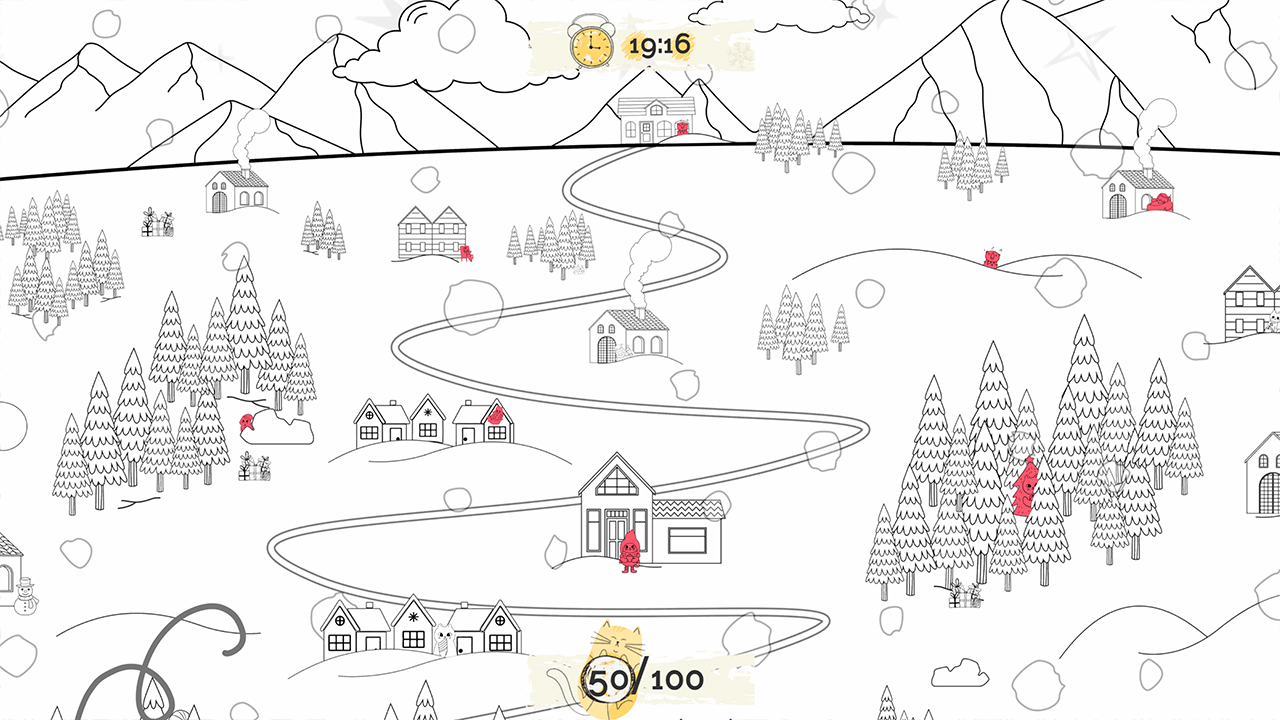 Hidden Cats on Christmas