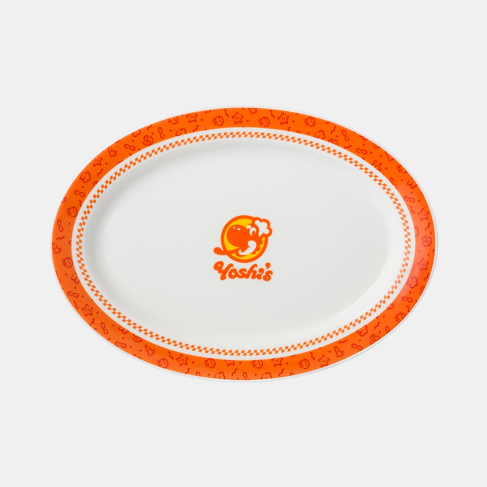 キャラクター陶器プレート 壁掛け用 陶器プレート Yoshi's マリオカート ワールド【Nintendo TOKYO取り扱い