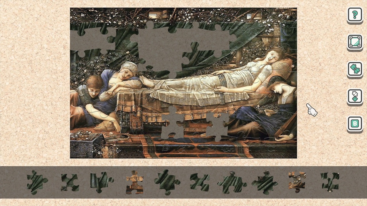 世界の傑作絵画 眠りの美女たち