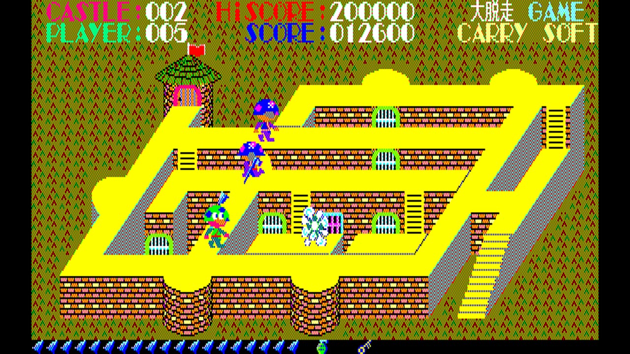 EGGコンソール 大脱走 PC-8801