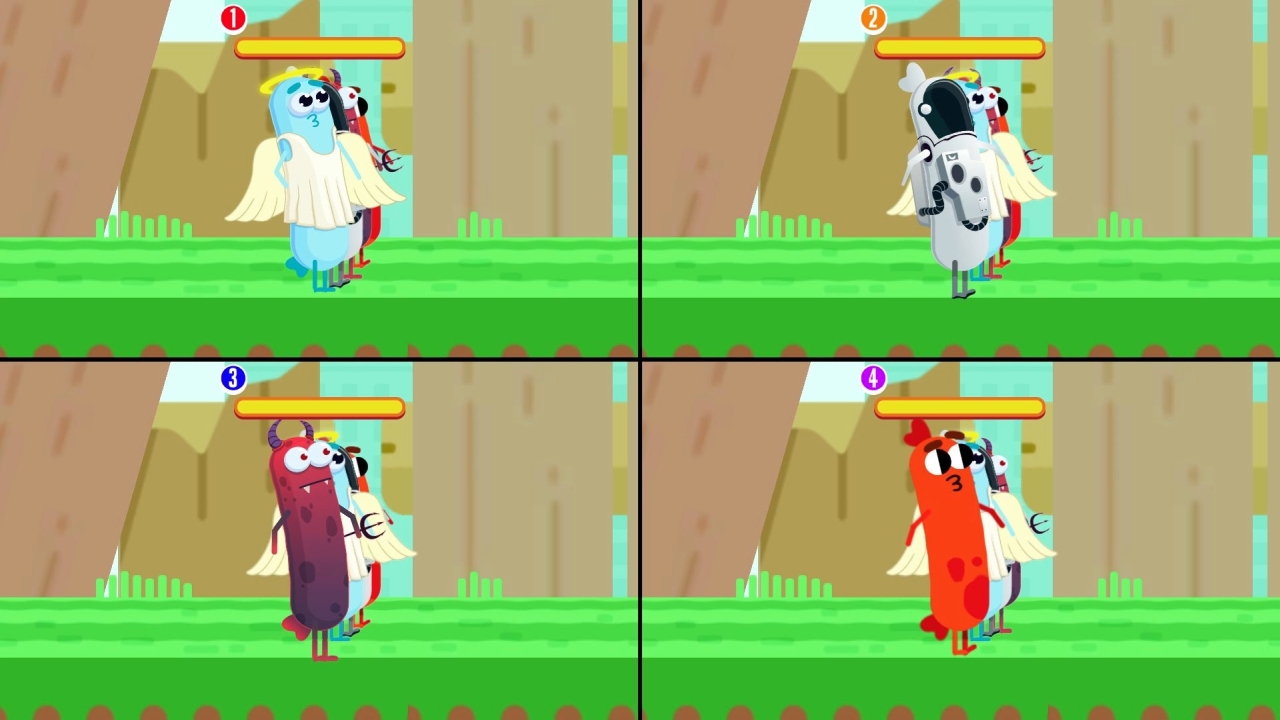 走れ、ソーセージ、走れ！: 善、悪 と 好奇心