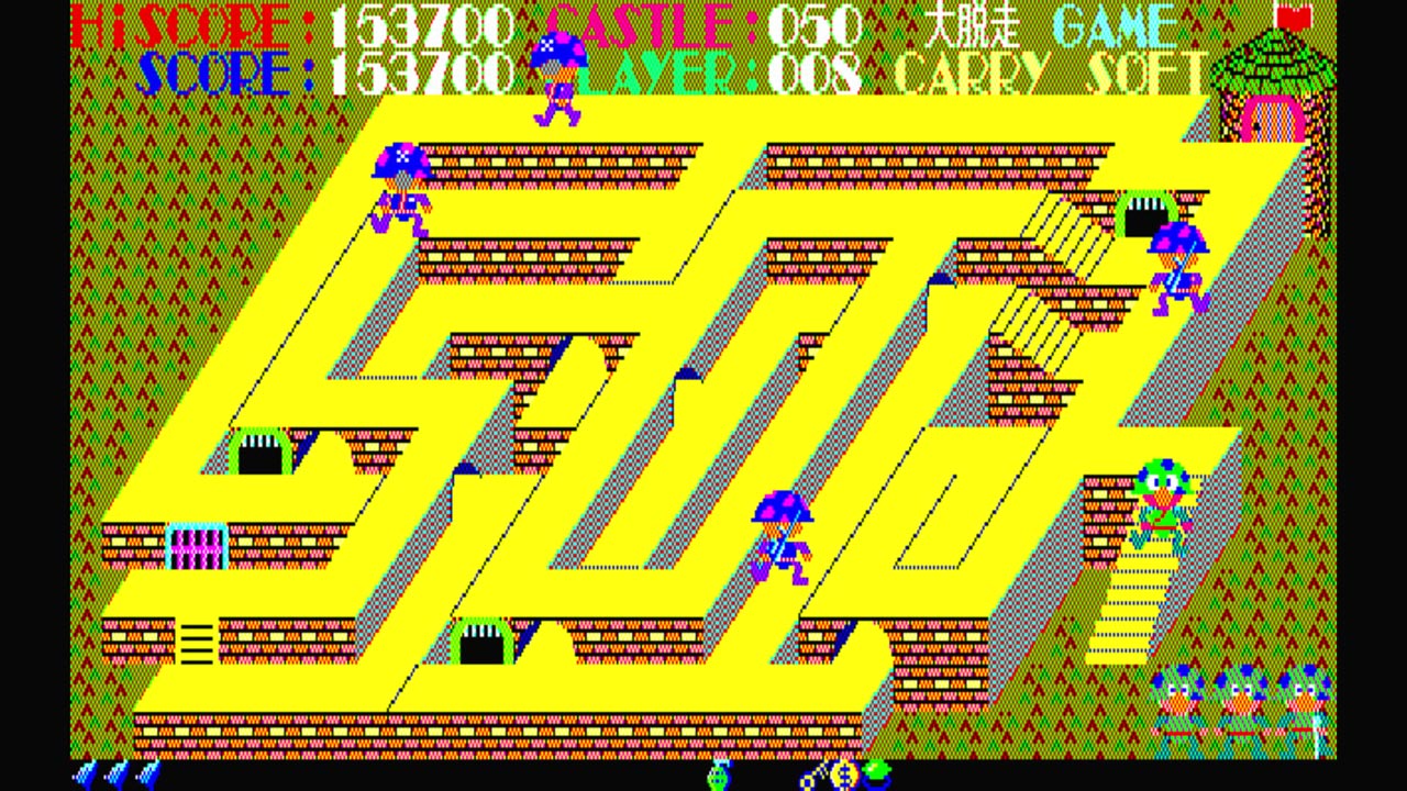 EGGコンソール 大脱走 PC-8801