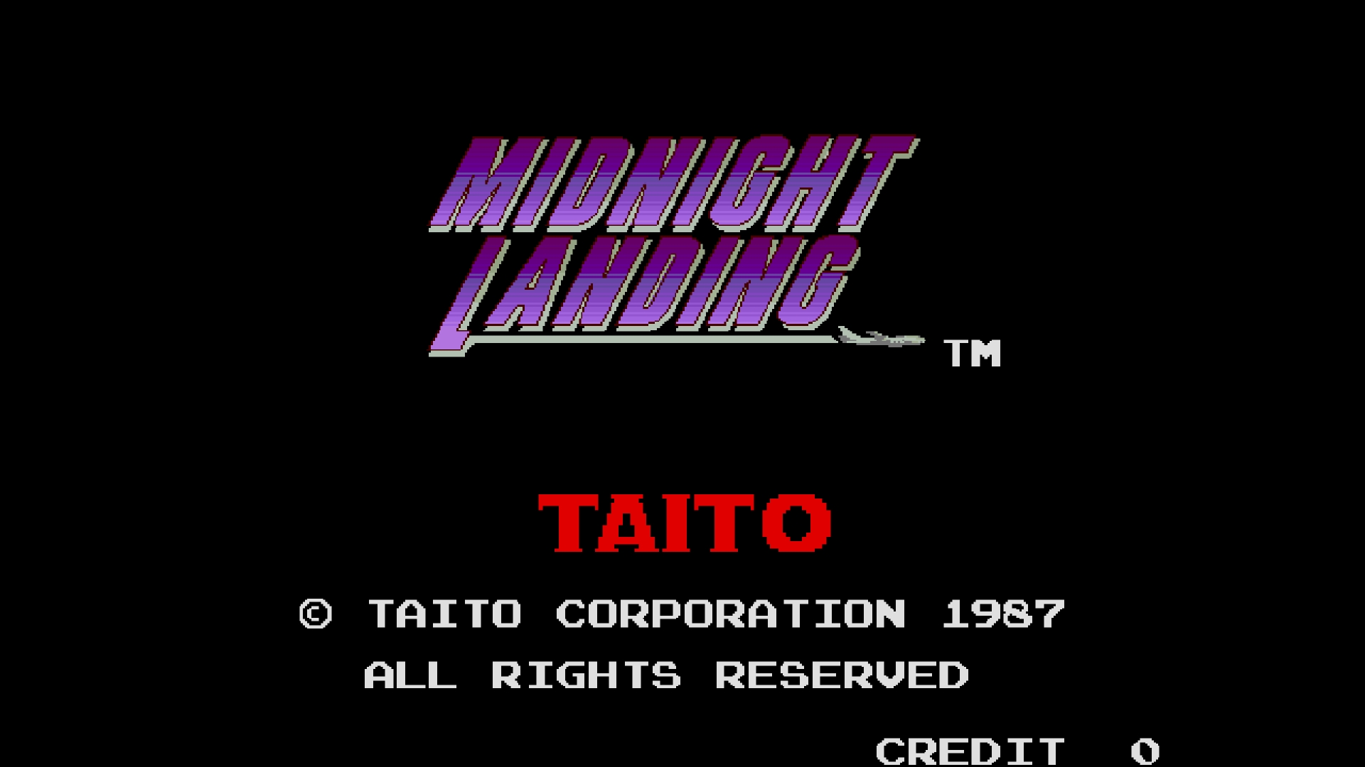 アーケードアーカイブス2 ミッドナイトランディング