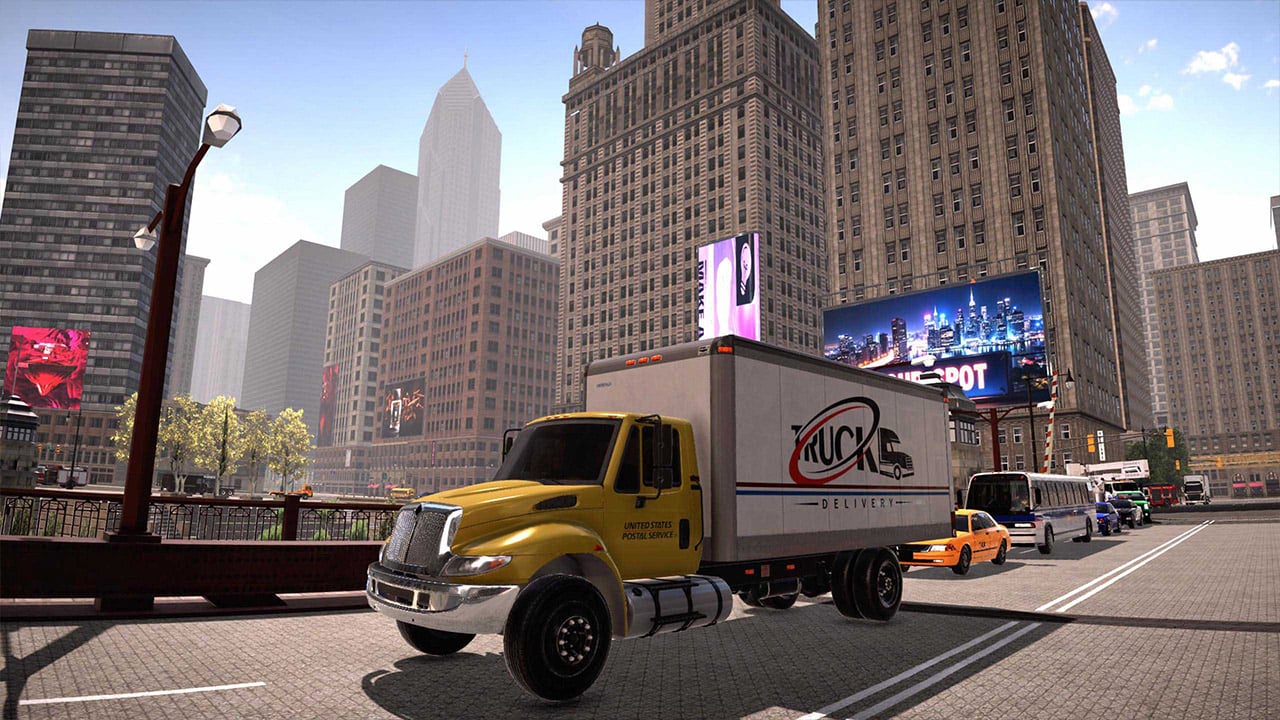 Truck Simulator 2025 City Work Delivery
