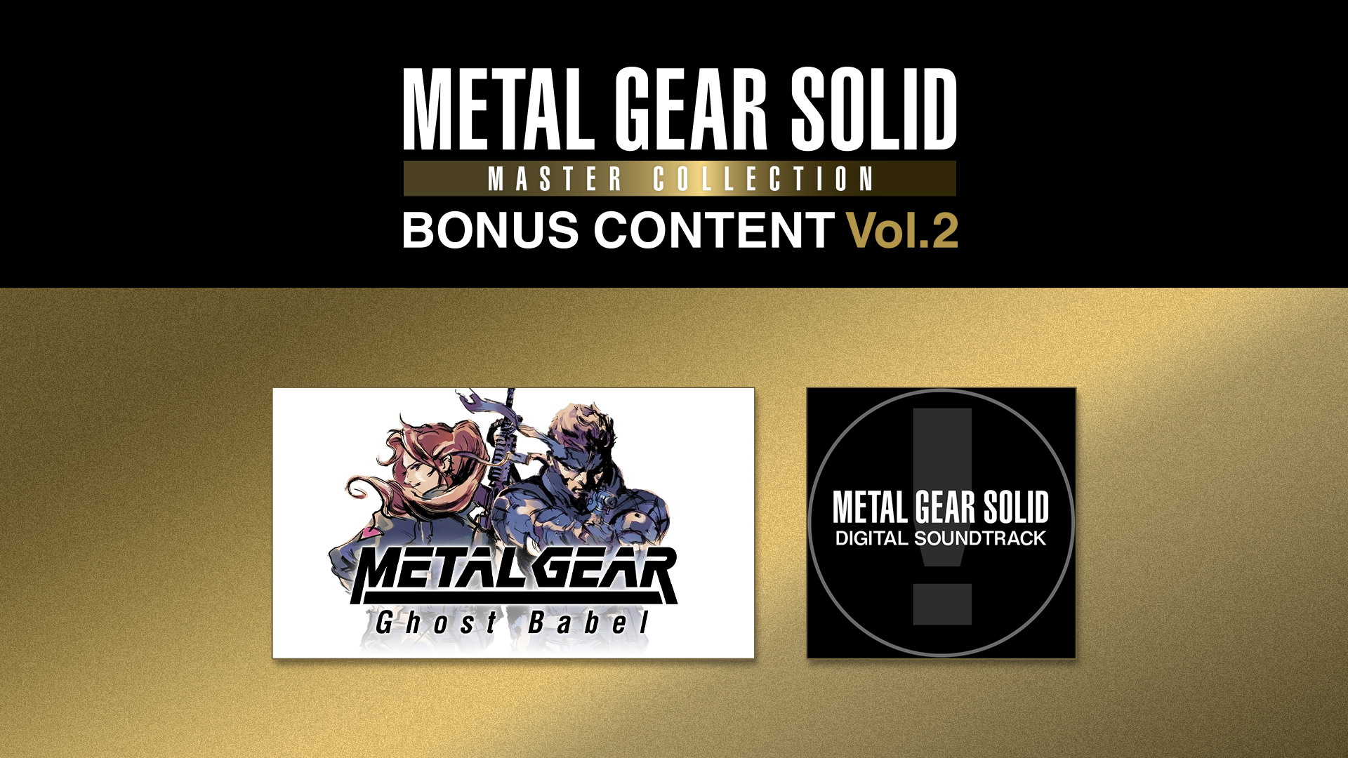METAL GEAR SOLID: MASTER COLLECTION Vol.2 BONUS CONTENT | Nintendo 