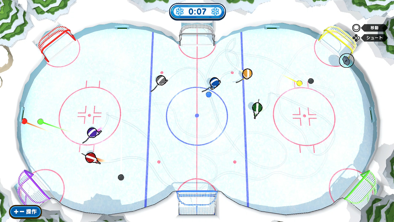 すべって！なげて！スノーパーティ