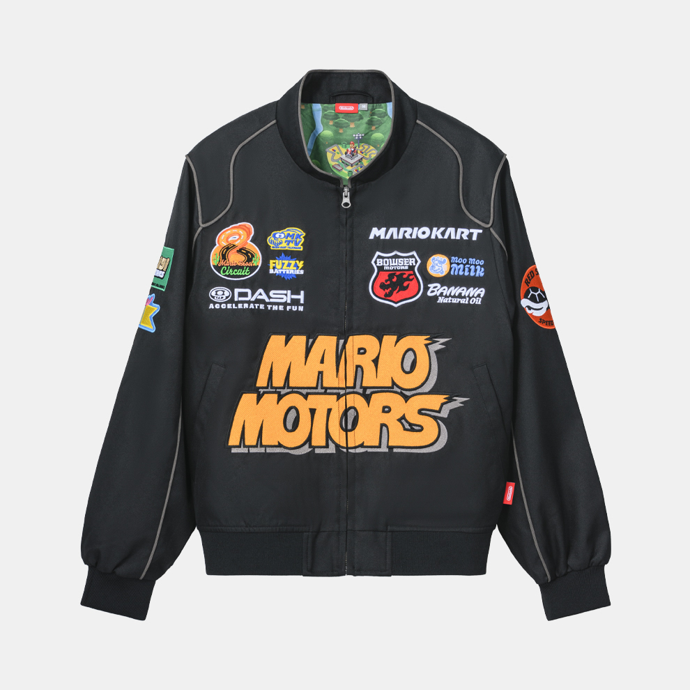マリオカート レーシングジャケット パーク限定 レーシングジャケット マリオカート ワールド【Nintendo TOKYO取り扱い