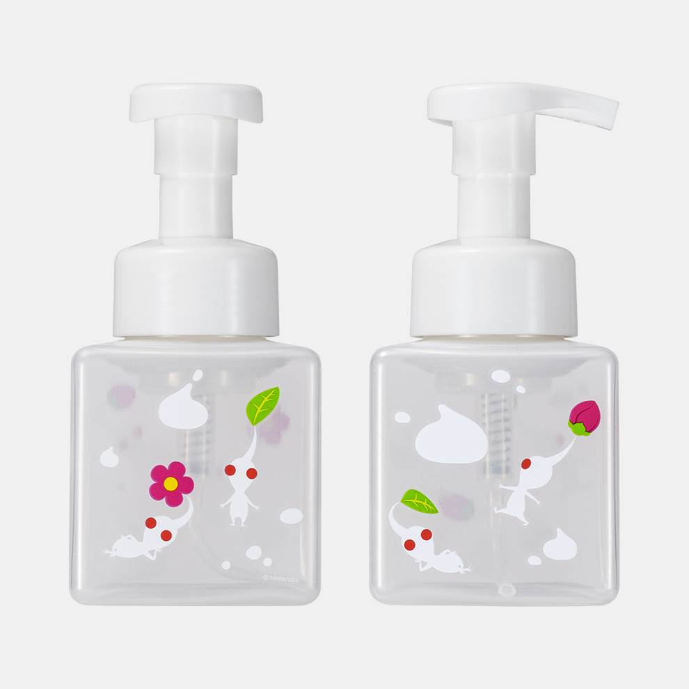 泡ソープディスペンサー 毒で敵を倒す白ピクミン PIKMIN【Nintendo