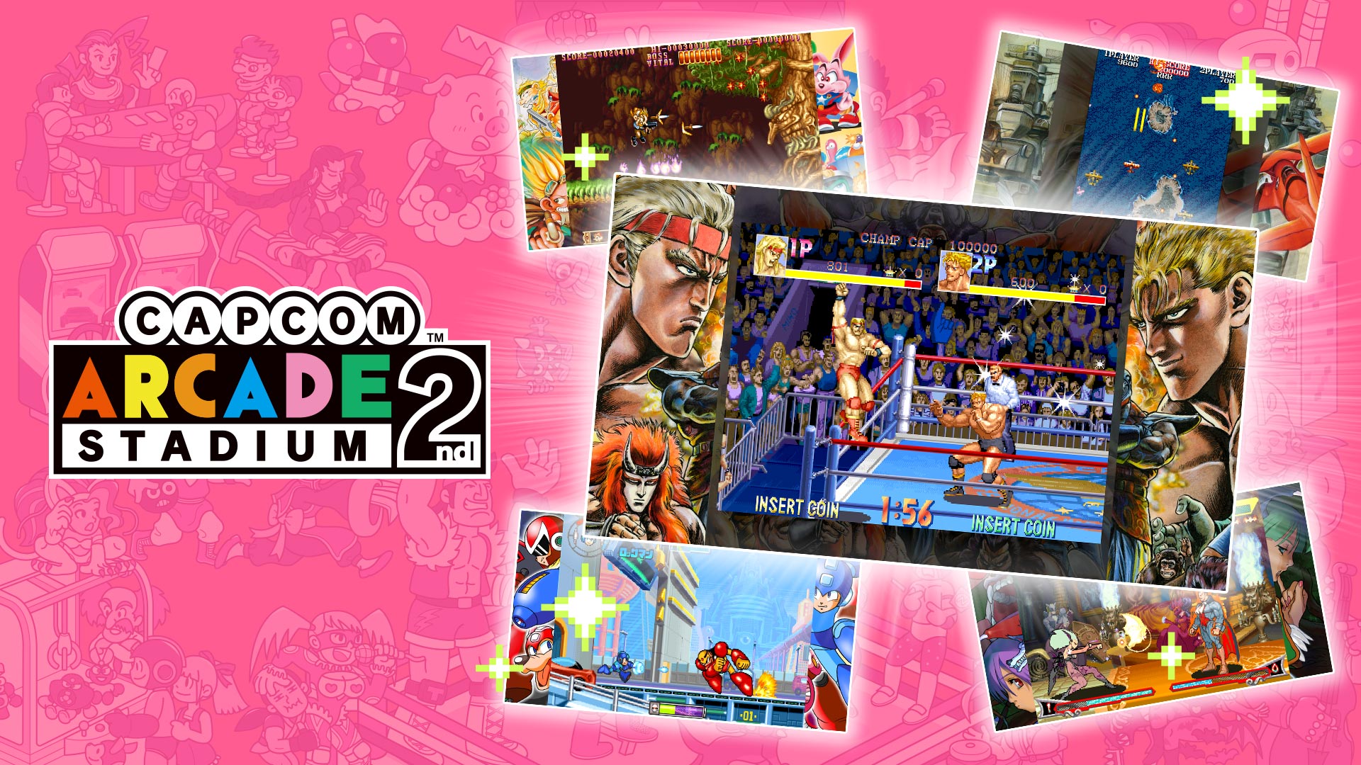 Capcom Arcade 2nd Stadium：ディスプレイフレームセット1 | Nintendo