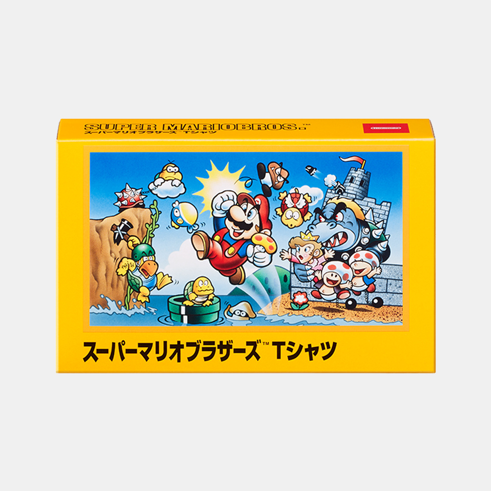 Tシャツ スーパーマリオブラザーズ L【Nintendo TOKYO取り扱い商品】
