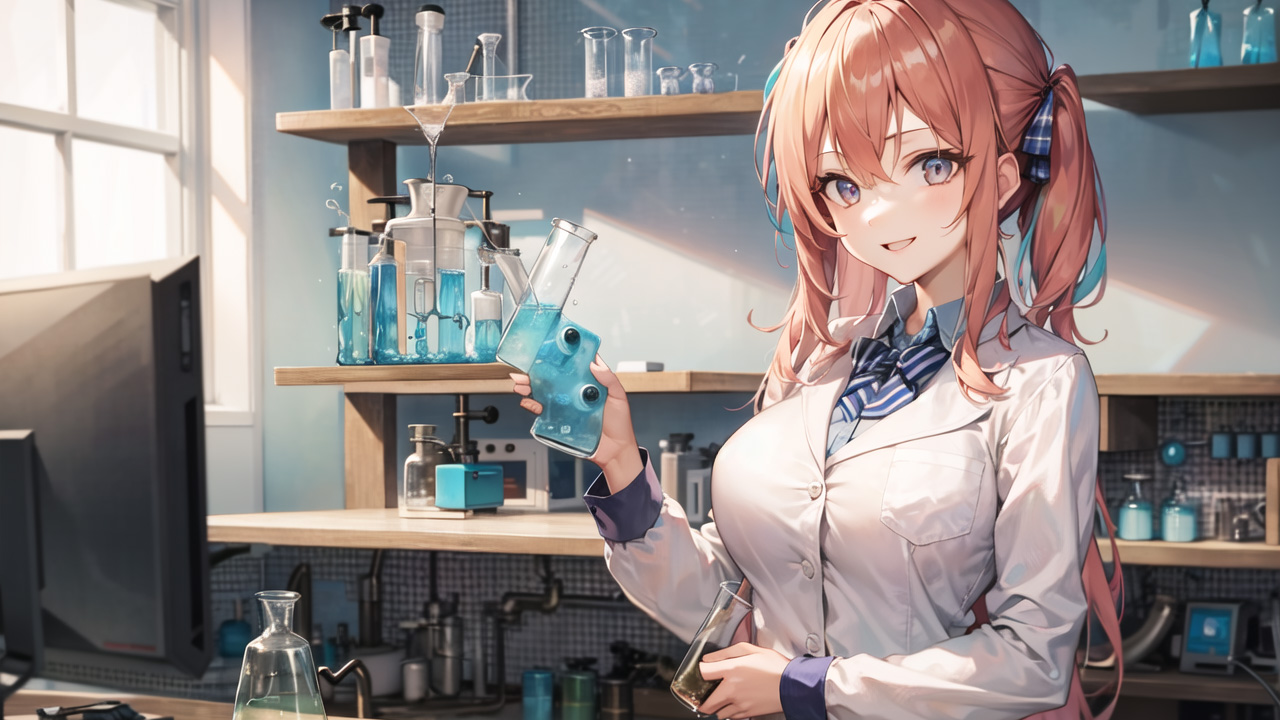 Kawaii Girls: Spicy Scientist