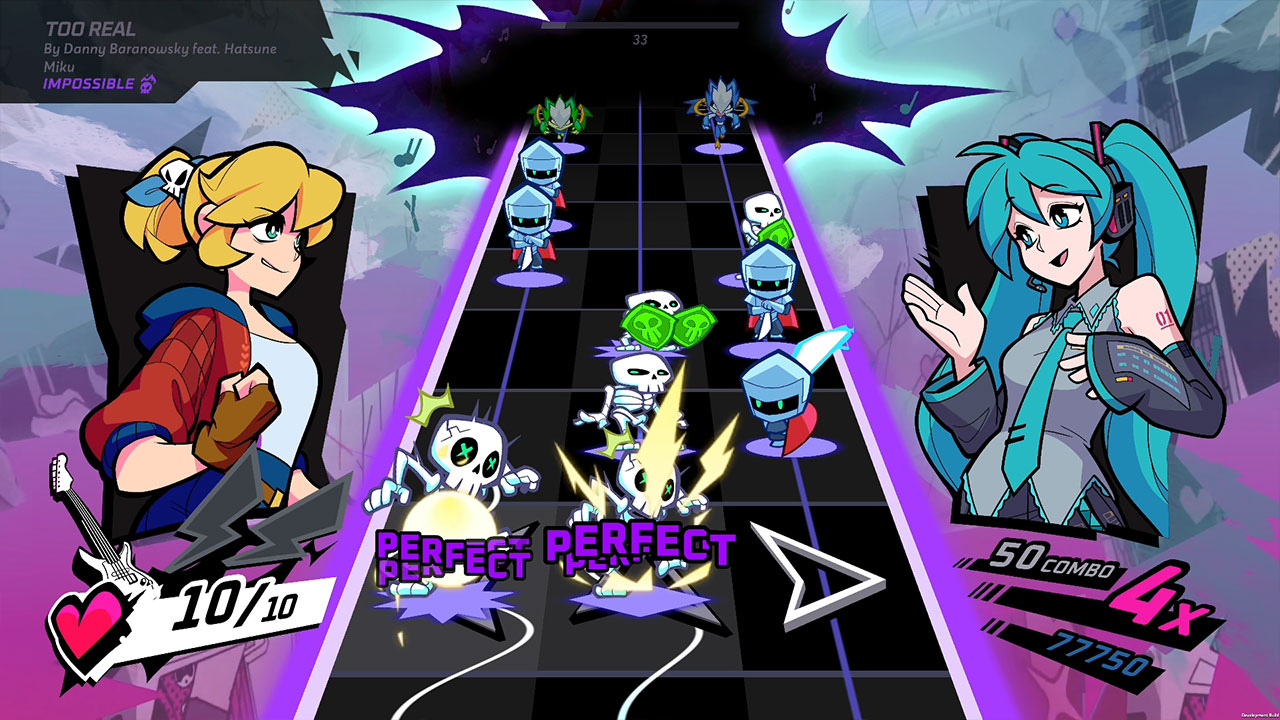 Rift of the NecroDancer:初音ミク―「Too Real」