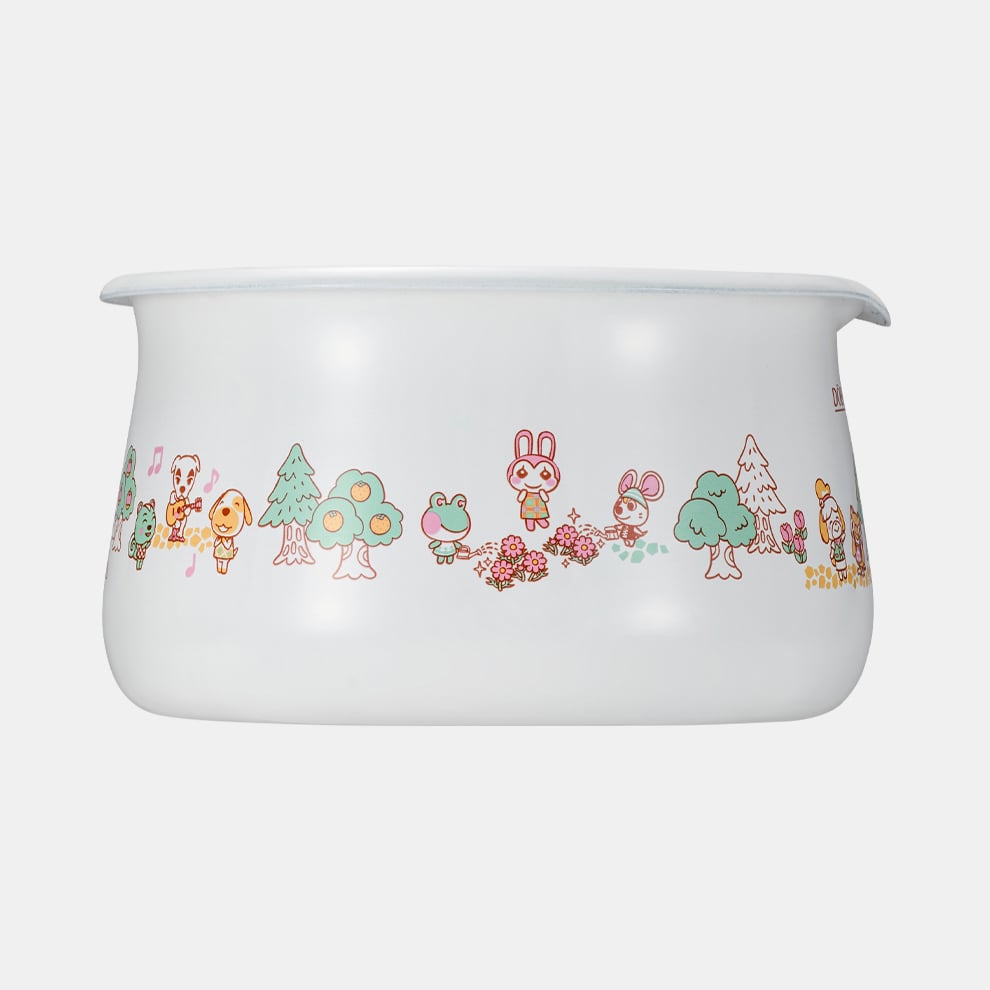 片手ホーロー鍋 どうぶつの森【Nintendo TOKYO取り扱い商品】 | My