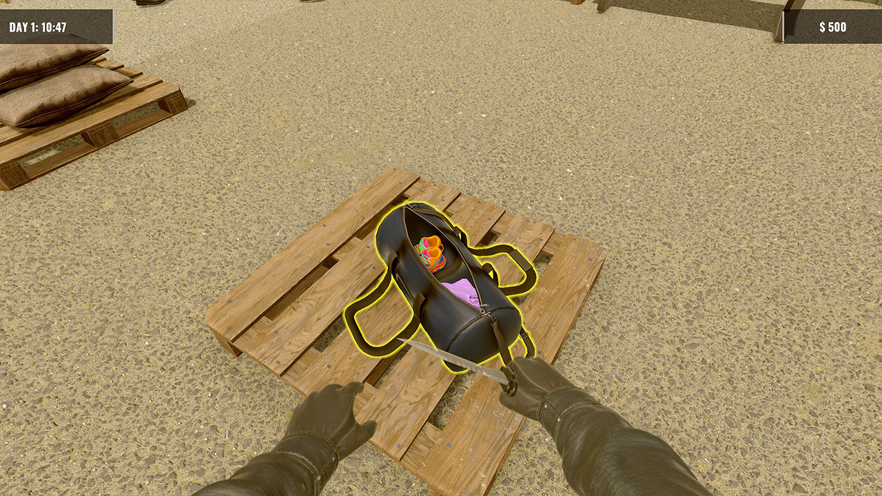 Border Police: Contraband Simulator 2025 - Red Camo Ops 