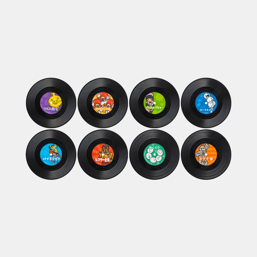 単品】レコード型コースターコレクション リズム天国【Nintendo TOKYO