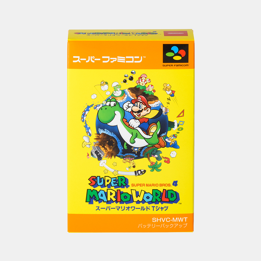 Tシャツ スーパーマリオワールド XL【Nintendo TOKYO取り扱い商品】