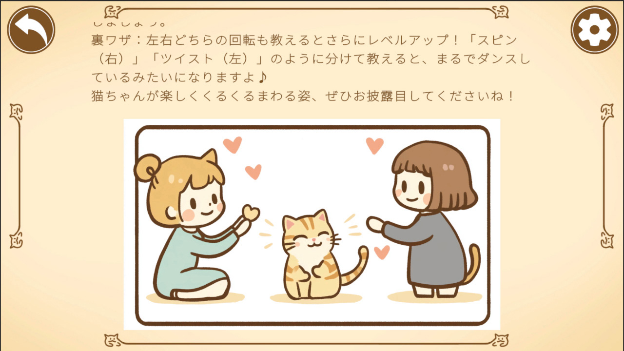 遊ぶねこのためのワザ